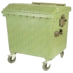 bedrijfsafval rolcontainer